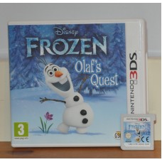 Disney Frozen Olafs Quest Nintendo 3DS Game in Great Condition Boxed With Manual