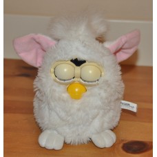 Furby Electronic Tiger Electronics White Talking Singing Vintage 1999 Kids Toy