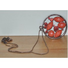 Art Deco Pendant & Chain Costume Jewellery