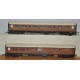 Hornby LNER Teak Passenger Coaches 1010 1870 Brake Train OO Gauge Railway Rake